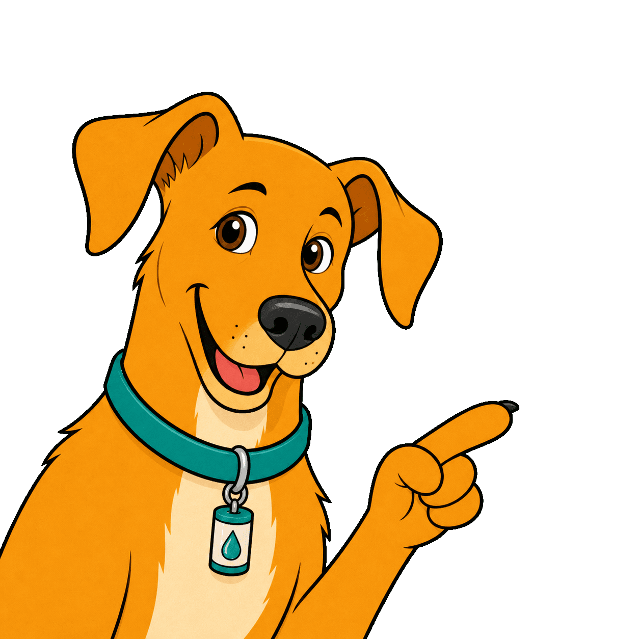 Felix, the FilterHound mascot